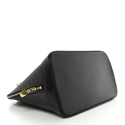 Louis Vuitton Epi Alma PM Black 4 of 12