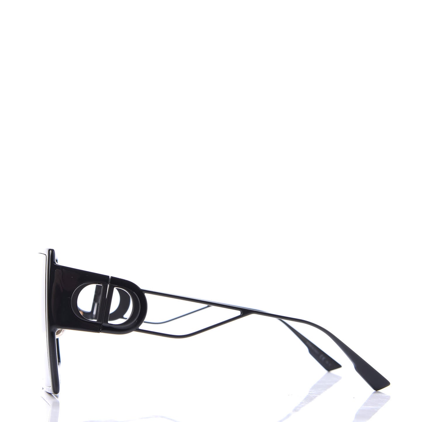 Square 30 Montaigne Sunglasses Black