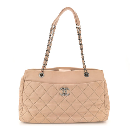 Chanel Calfskin Medium Stitch It Tote Beige 1 of 16