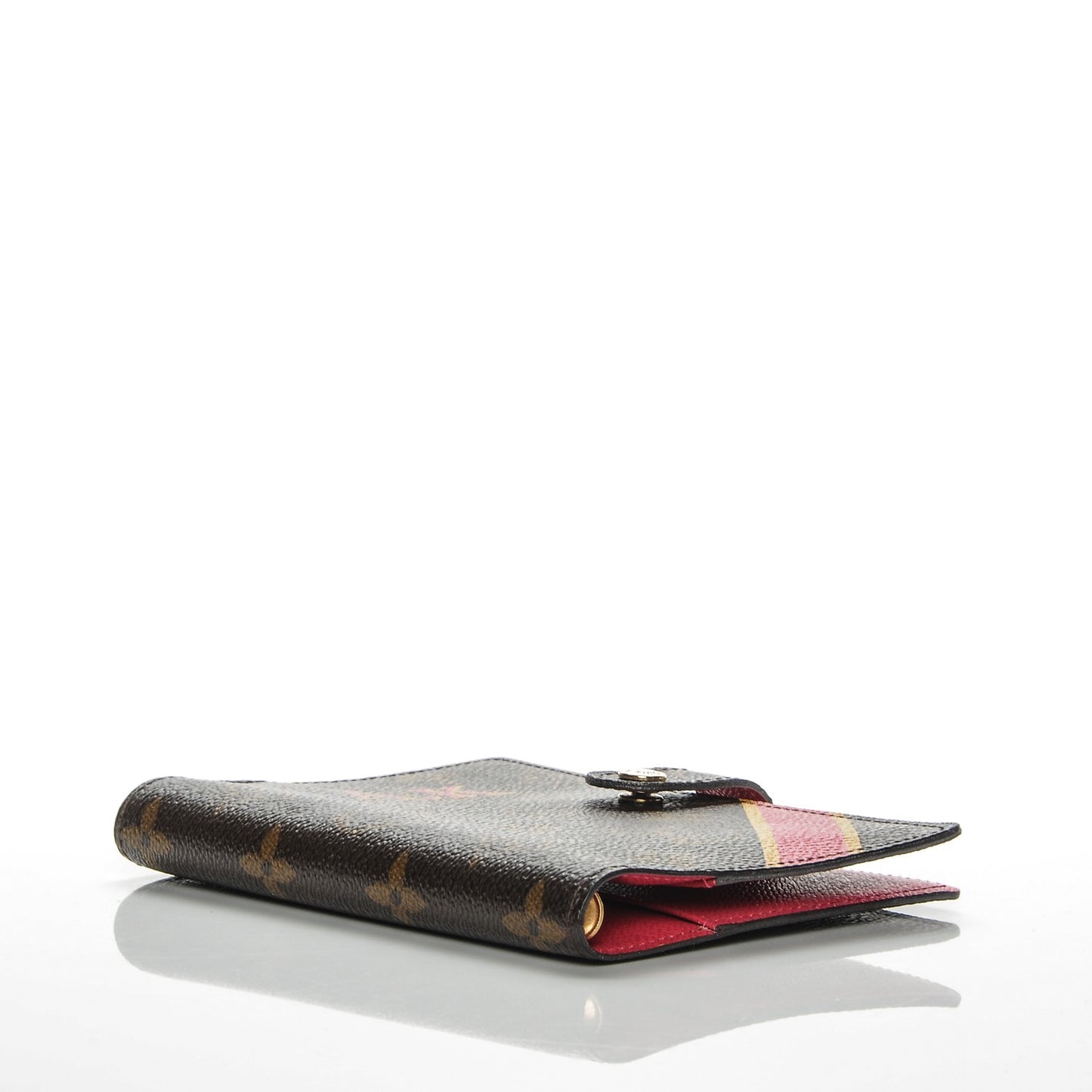Monogram My LV Heritage Small Ring Agenda Cover Fuchsia Yellow