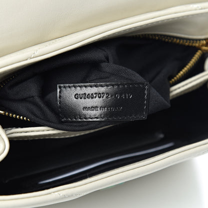Saint Laurent Calfskin Y Quilted Monogram Toy Loulou Crossbody Bag Blanc Vintage 7 of 10