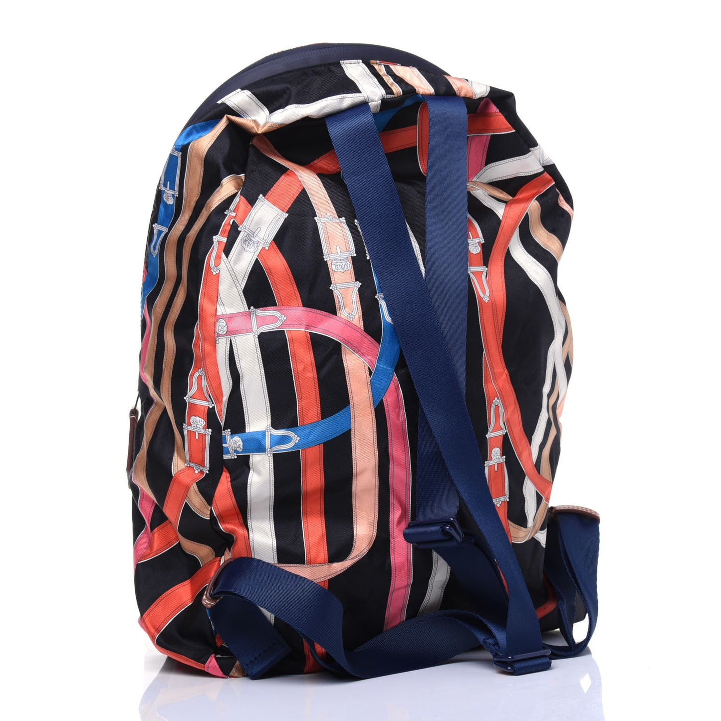 Silk Barenia Cavalcadour Airsilk Backpack Black Bleu Marine Fauve
