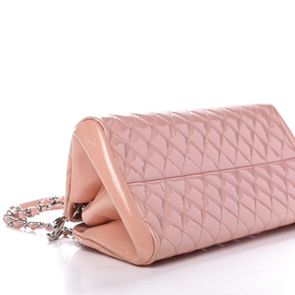 Chanel Patent Quilted Medium Just Mademoiselle Pink 6 of 14