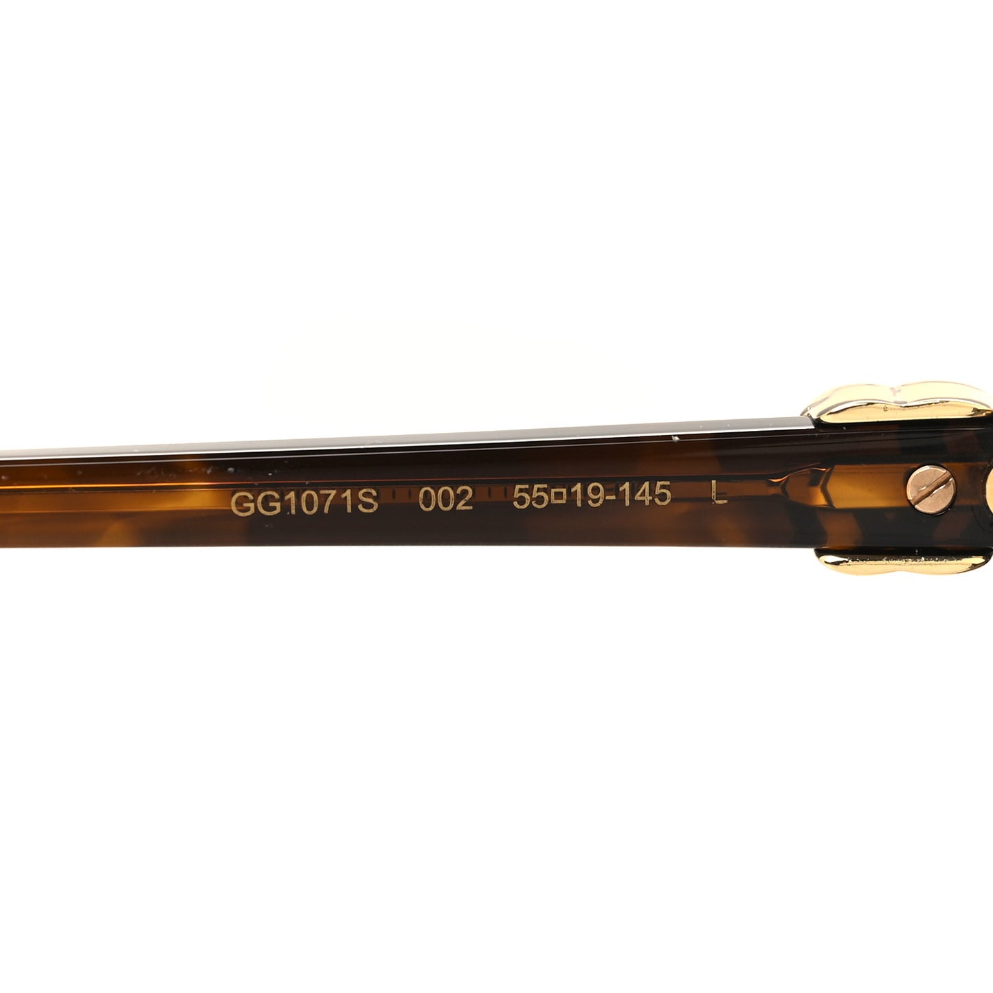 Acetate Round Sunglasses GG1071S Tortoise