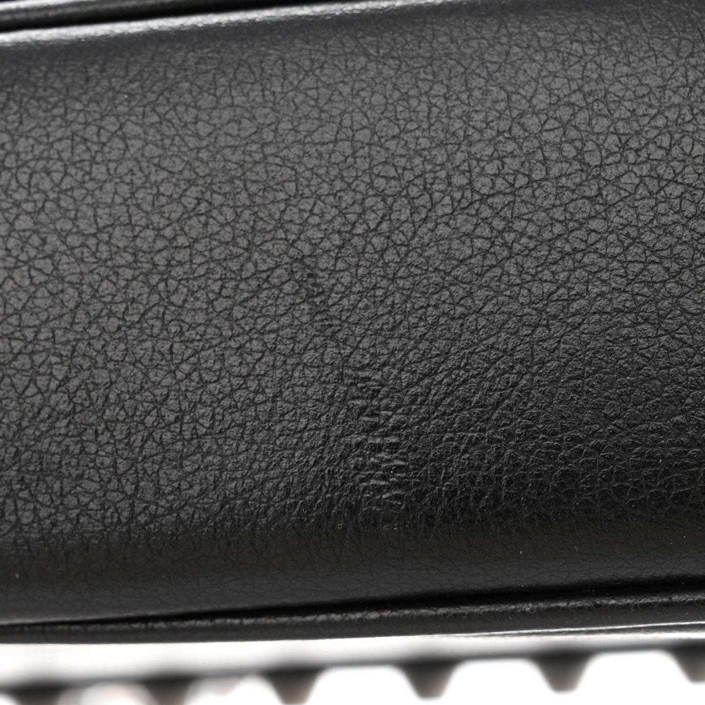 Glace Calfskin Studded Crossbody White Black