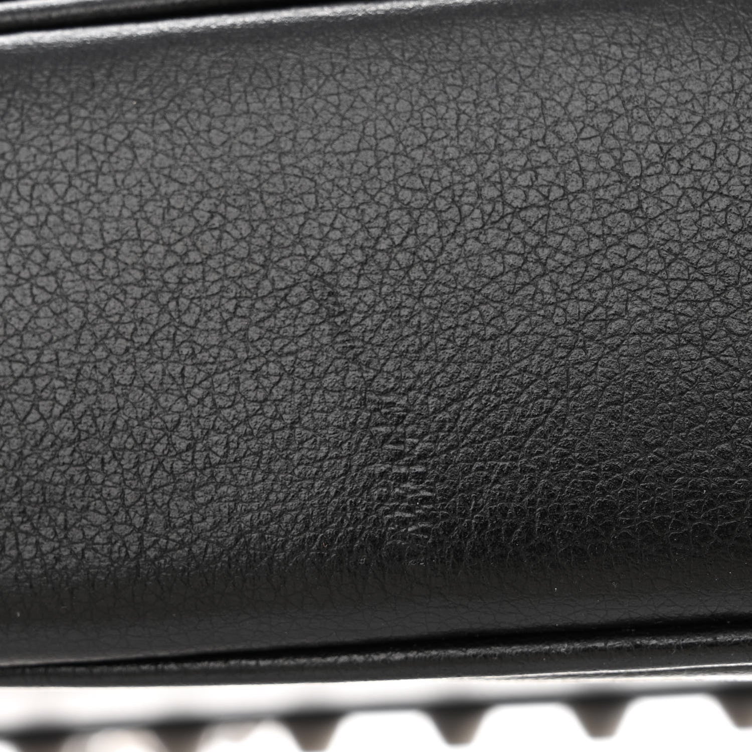 Prada Glace Calfskin Studded Crossbody White Black 14 of 14