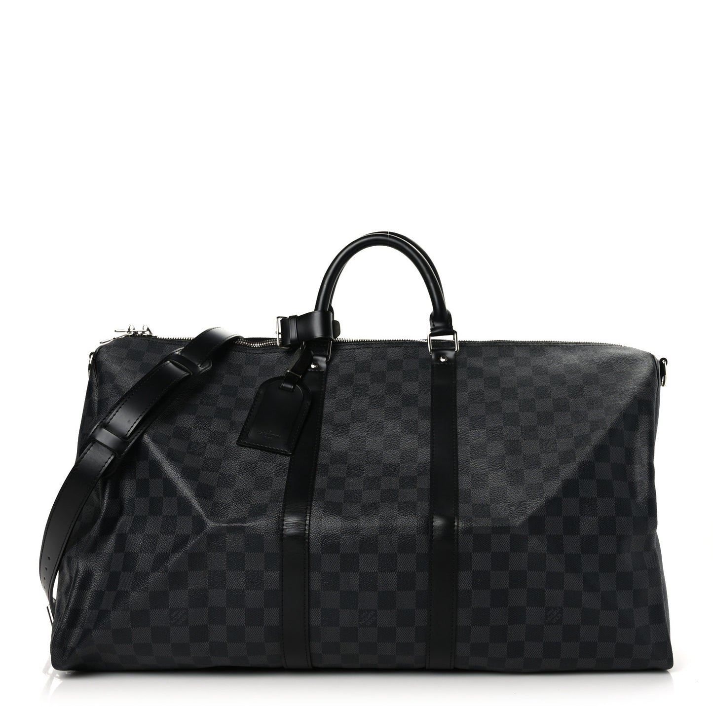 Damier Graphite Keepall Bandouliere 55