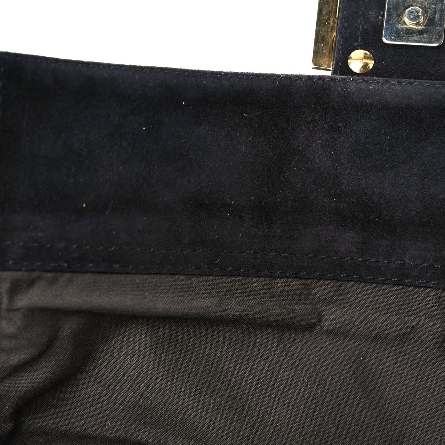 Vitello Naplak Medium Convertible Baguette Black