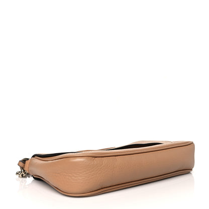 Gucci Pebbled Calfskin Medium Soho Flap Crossbody Camelia 4 of 10