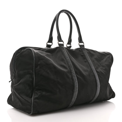 Prada Tessuto Nylon Saffiano Duffle Black 2 of 10