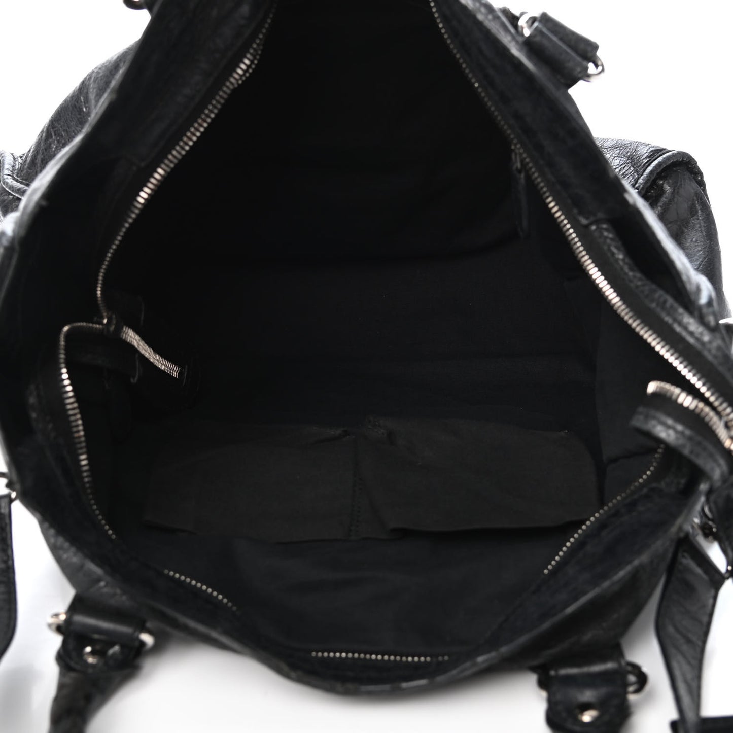 Agneau Giant 12 Silver Hardware City Black