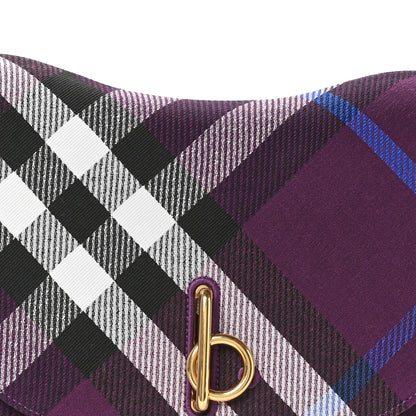 Burberry Jacquard Check Medium Rocking Horse Crossbody Pansy 8 of 11