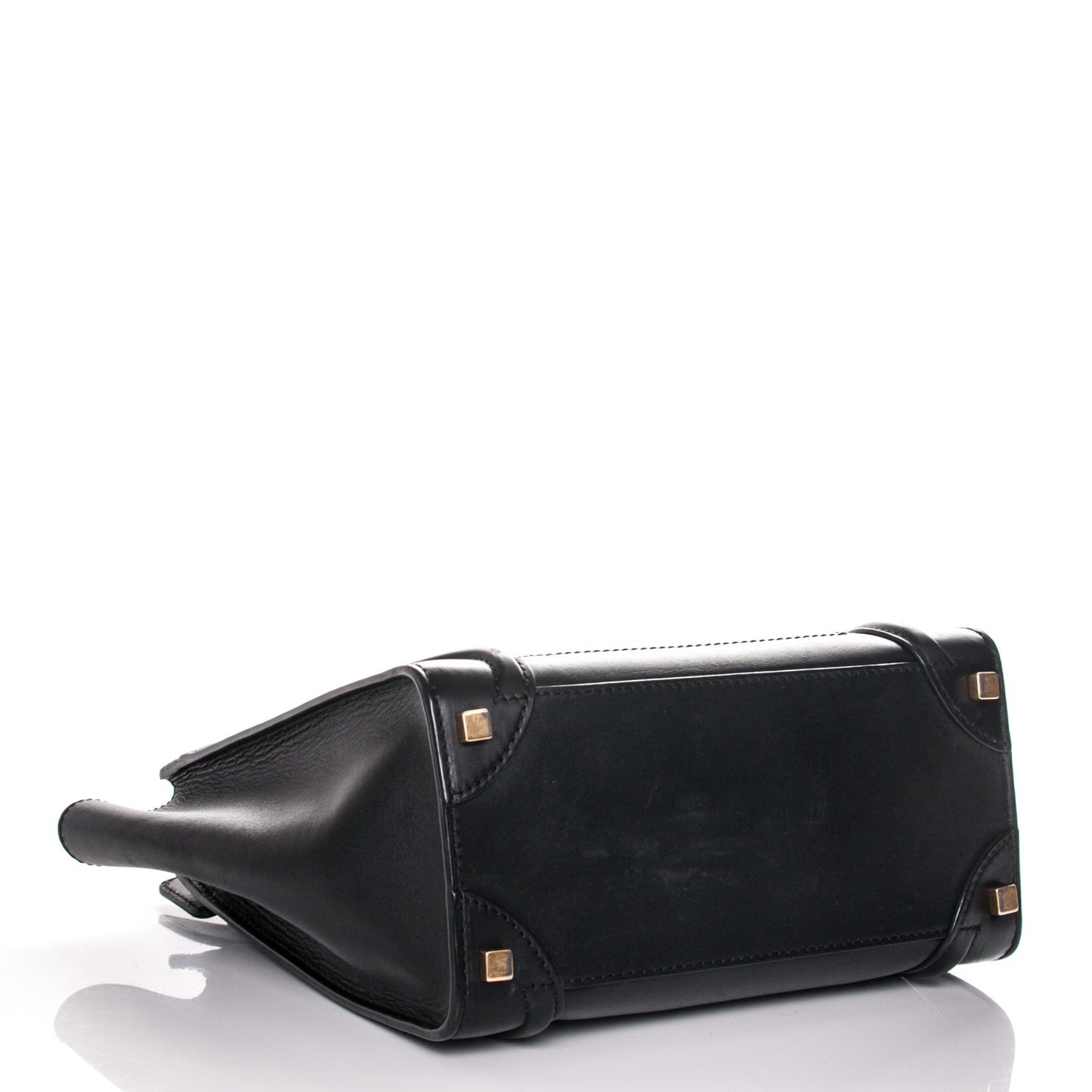 Smooth Calfskin Micro Luggage Black