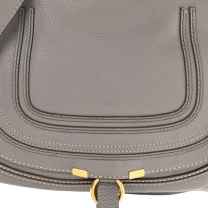 Chloe Calfskin Medium Marcie Satchel Cashmere Grey 9 of 11