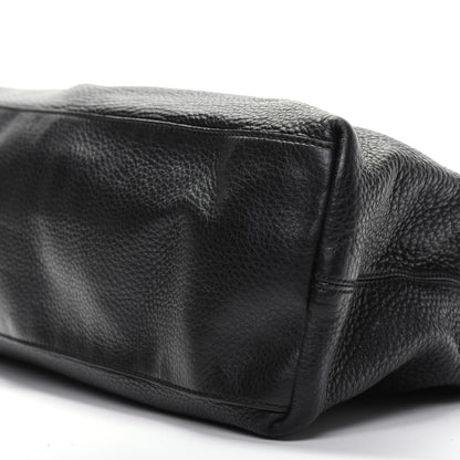 Gucci Pebbled Calfskin Medium Soho Chain Shoulder Bag Black 7 of 18