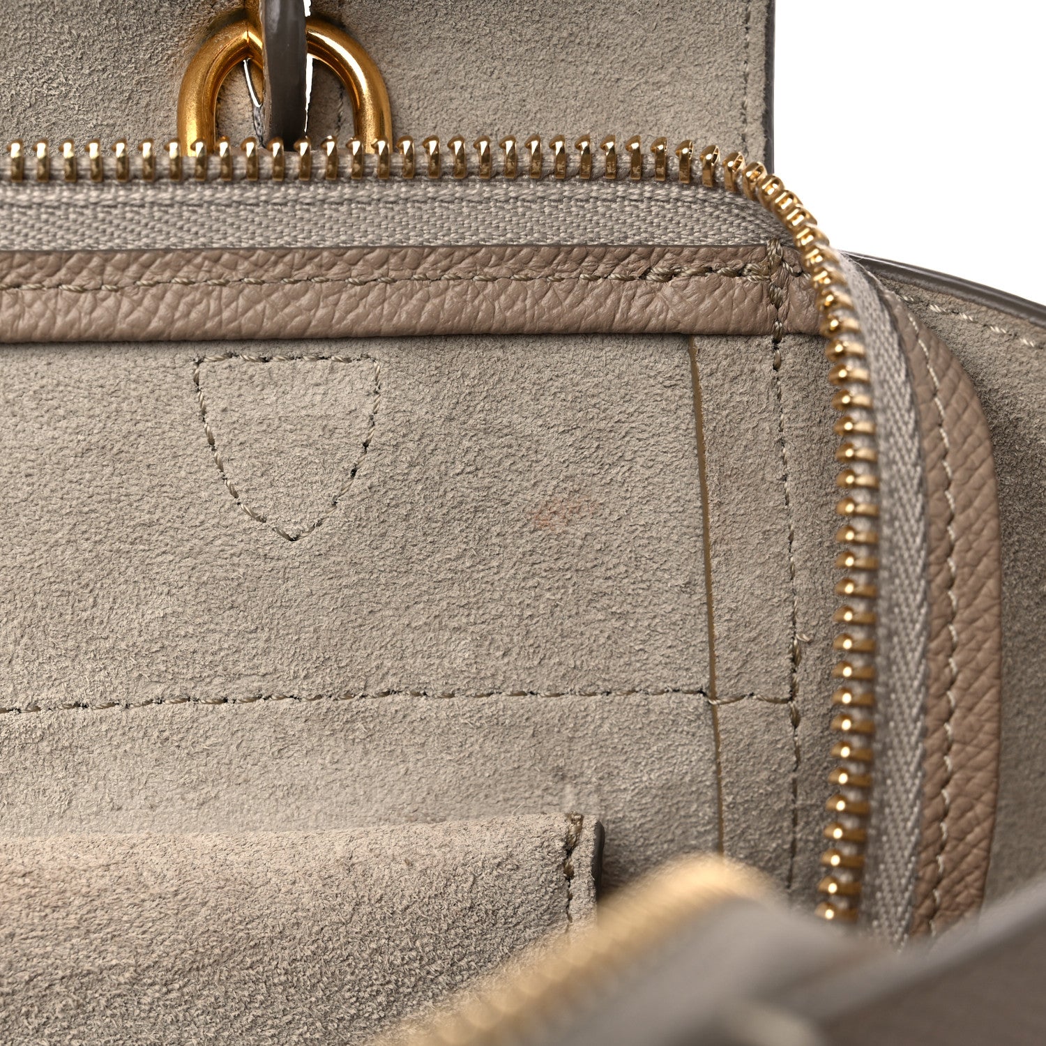 Celine Grained Calfskin Mini Belt Bag Light Taupe 13 of 15
