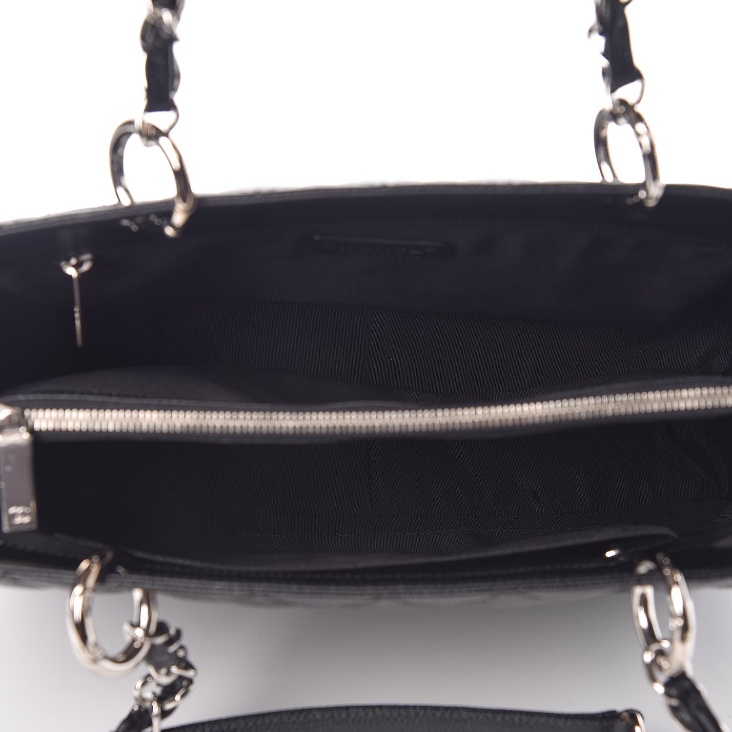 Chanel Caviar Quilted Grand Shopping Tote GST Black 5 of 15