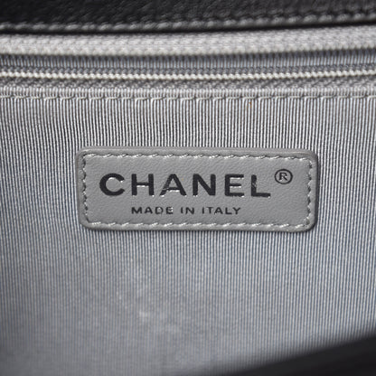 Chanel Calfskin Quilted New Medium Boy Flap Black 6 of 11