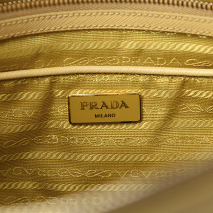 Prada Saffiano Medium Galleria Double Zip Tote Ginestra 9 of 12