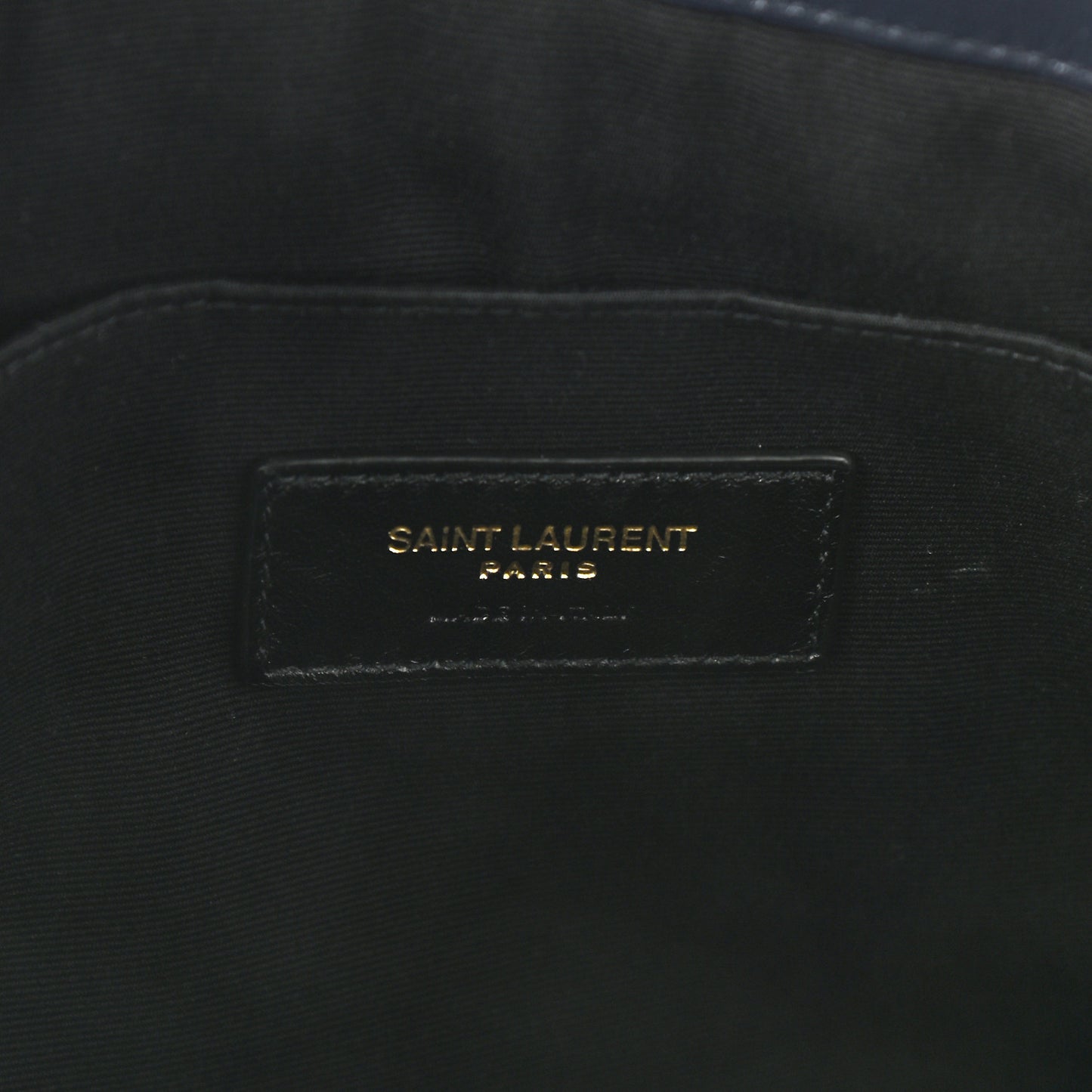 Calfskin Matelasse Chevron Monogram Document Holder Marine