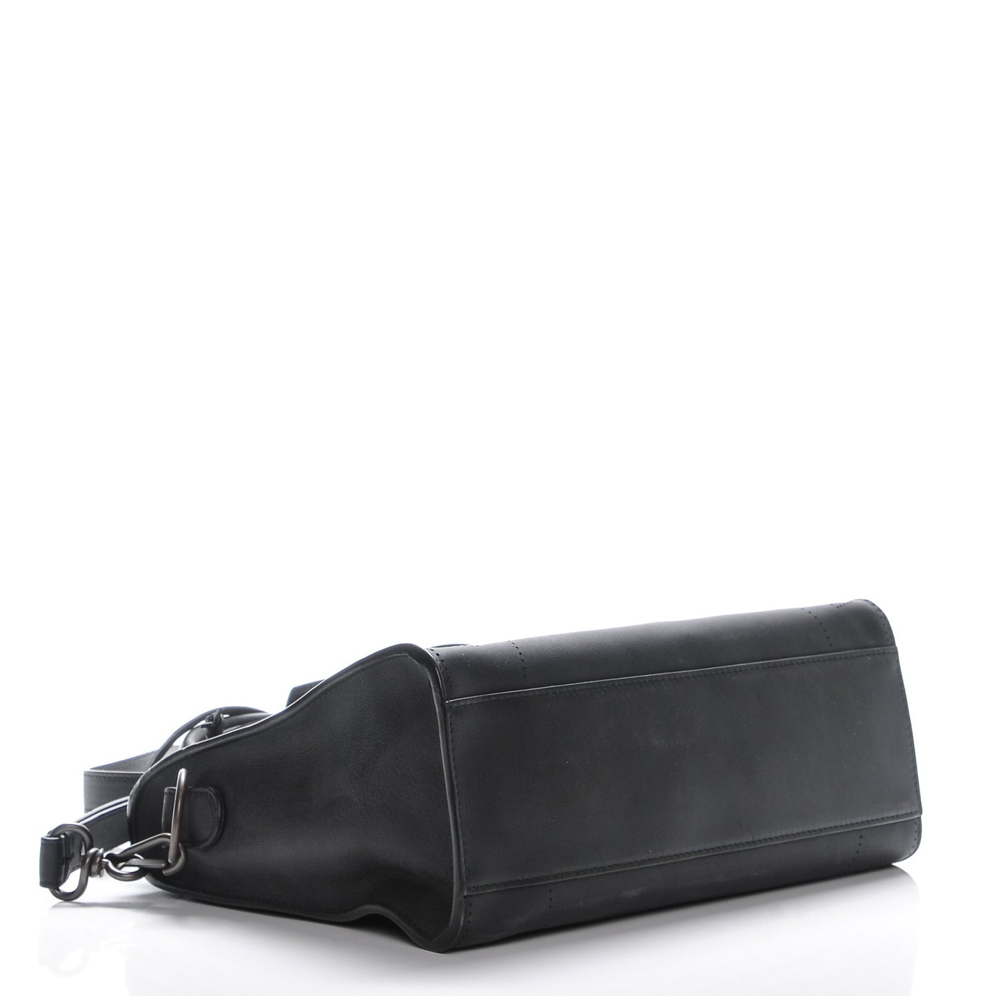 Veau Soyeux Perforated Blackout Hardware S City Black