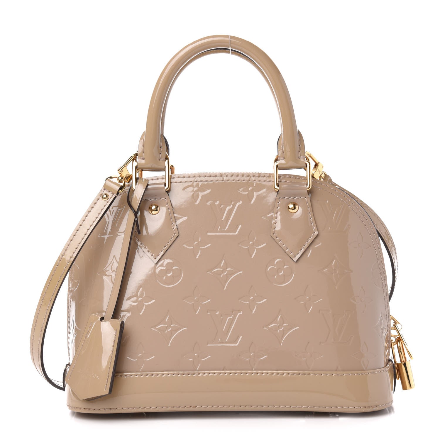 Louis Vuitton Vernis Alma BB Galet 1 of 12