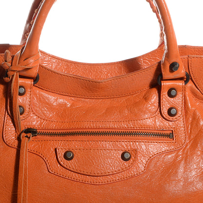 Balenciaga Agneau Velo Tangerine 11 of 12