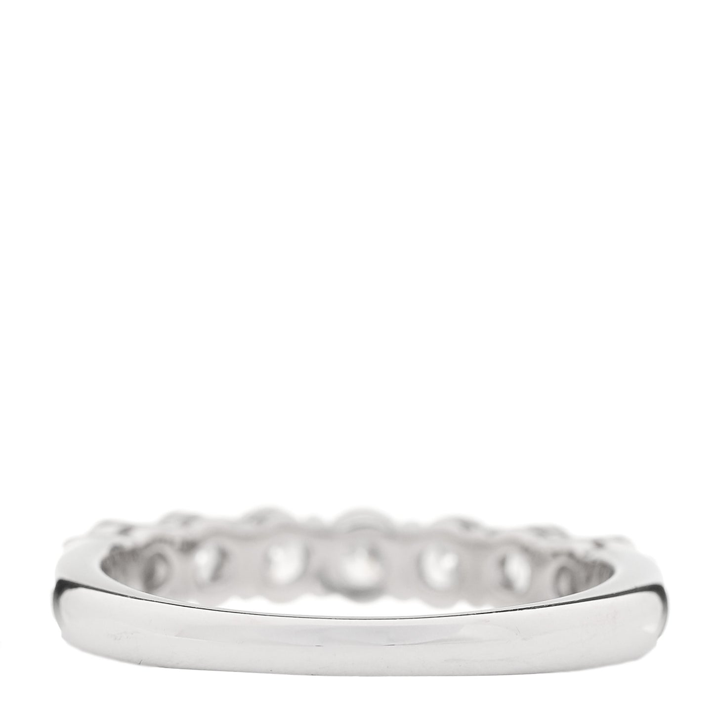 Platinum Diamond .95ctw Embrace Band Ring 56 7.5