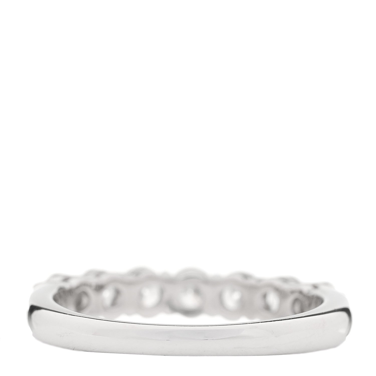 Tiffany Platinum Diamond .95ctw Embrace Band Ring 56 7.5 3 of 5
