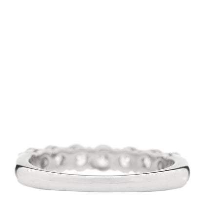 Tiffany Platinum Diamond .95ctw Embrace Band Ring 56 7.5 3 of 5