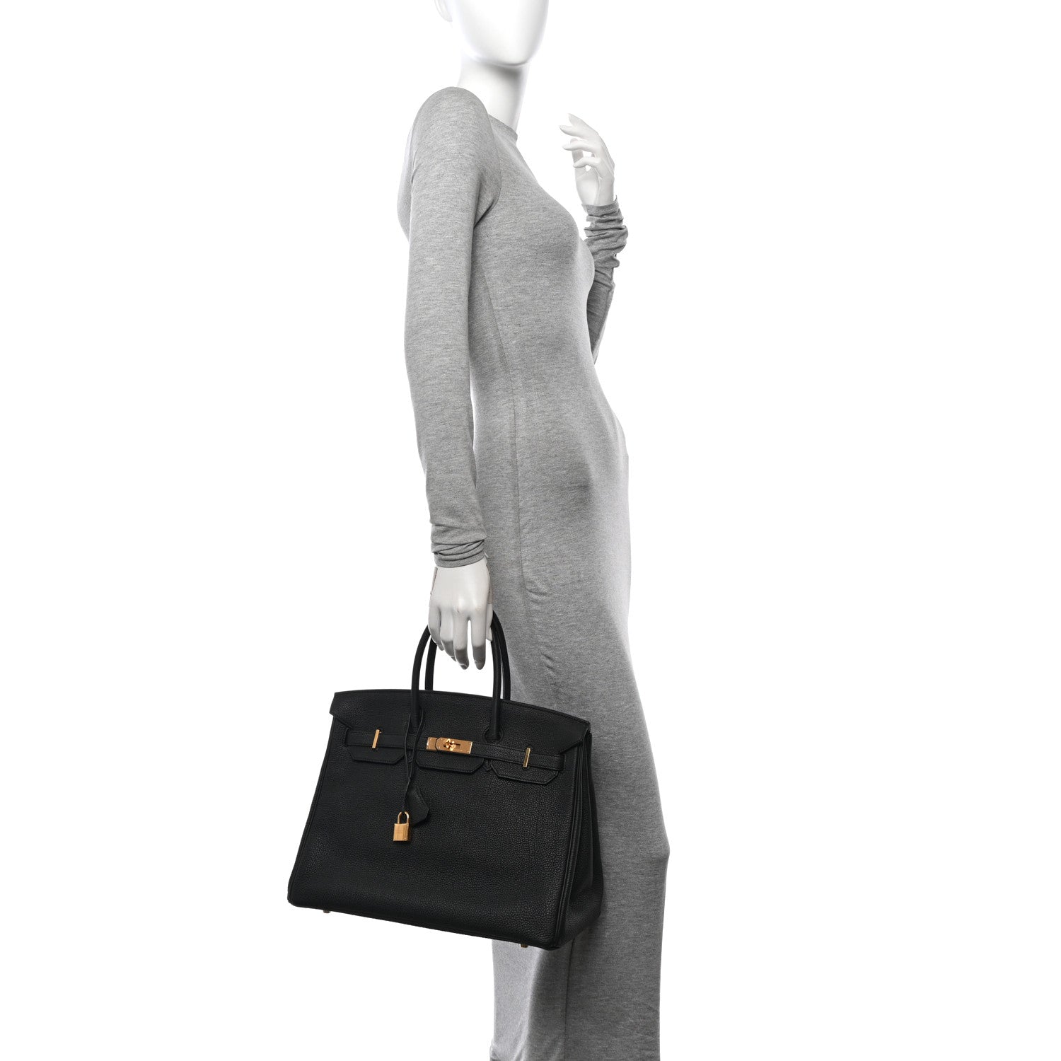 Hermes Togo Birkin 35 Black 2 of 11