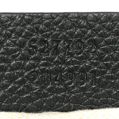 Gucci Grained Calfskin Small Logo Belt Bag Black 7 of 8