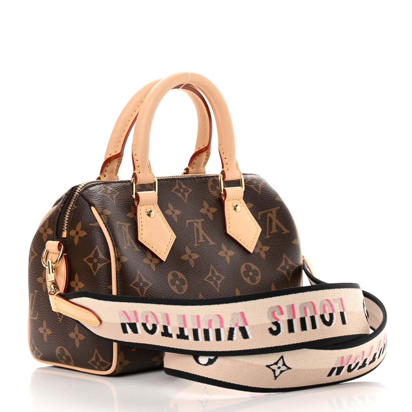 Monogram Speedy Bandouliere 20 Black