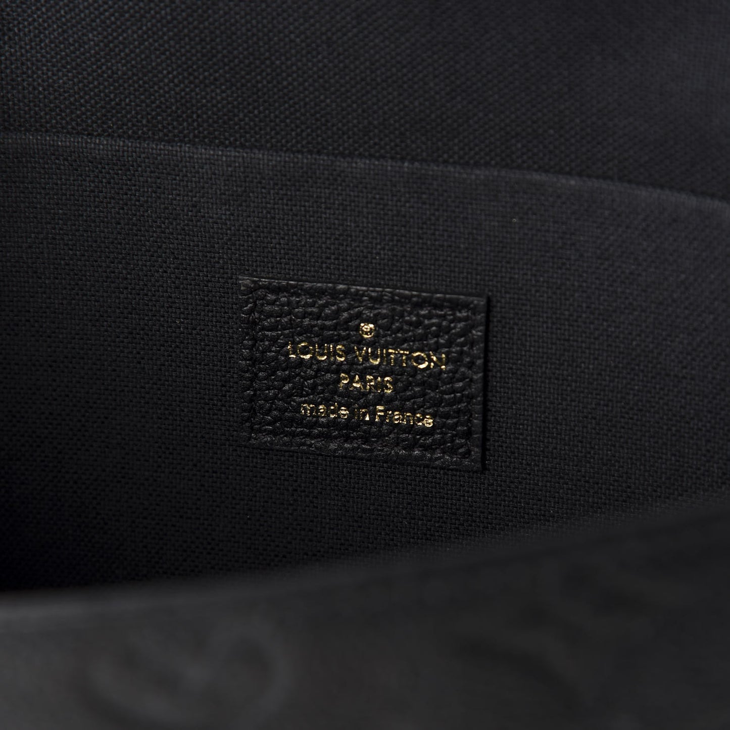 Empreinte Pochette Felicie Chain Wallet Black