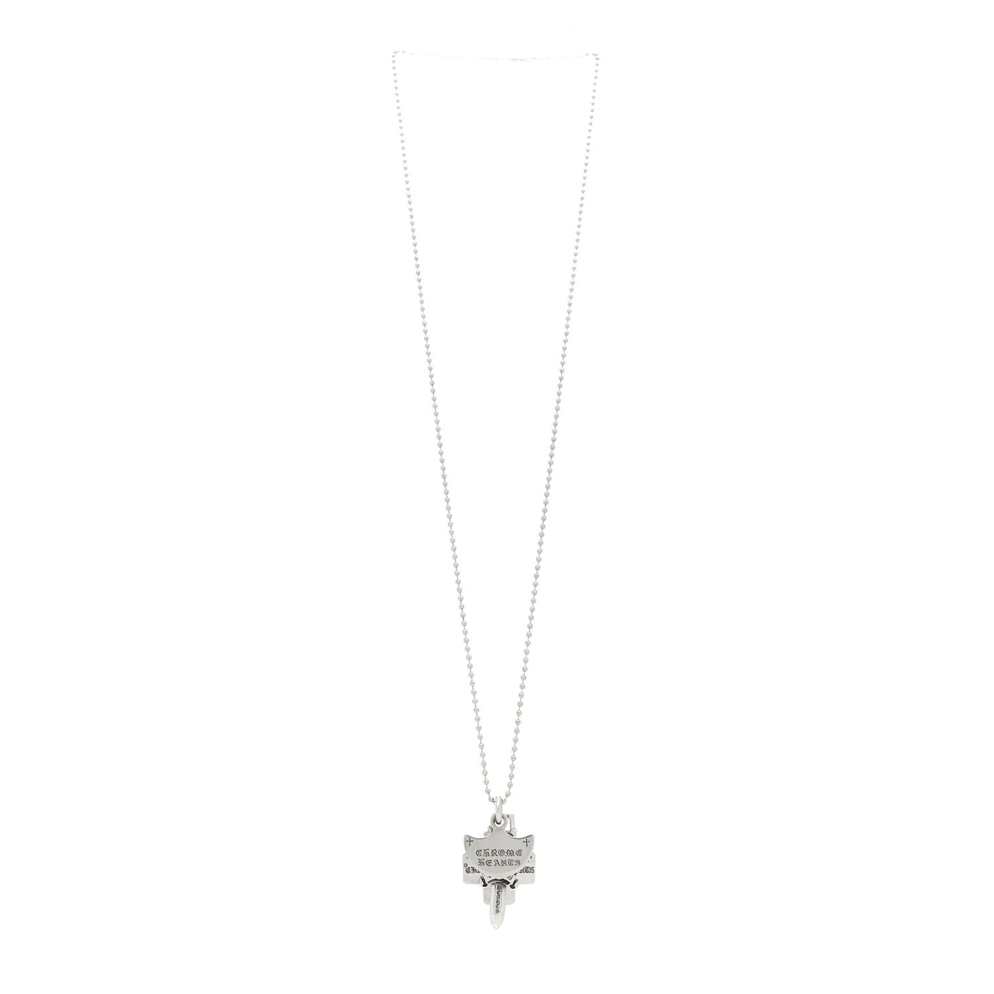 Sterling Silver Three Trinkets Necklace