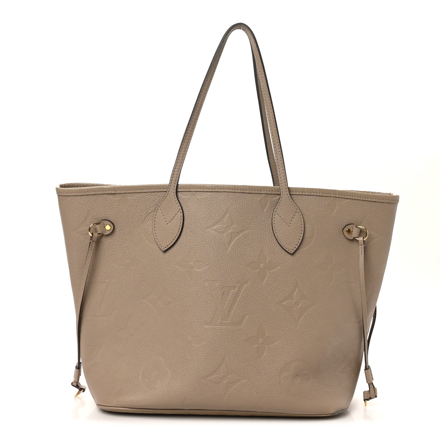 Louis Vuitton Empreinte Monogram Giant Neverfull MM Tourterelle 1 of 11