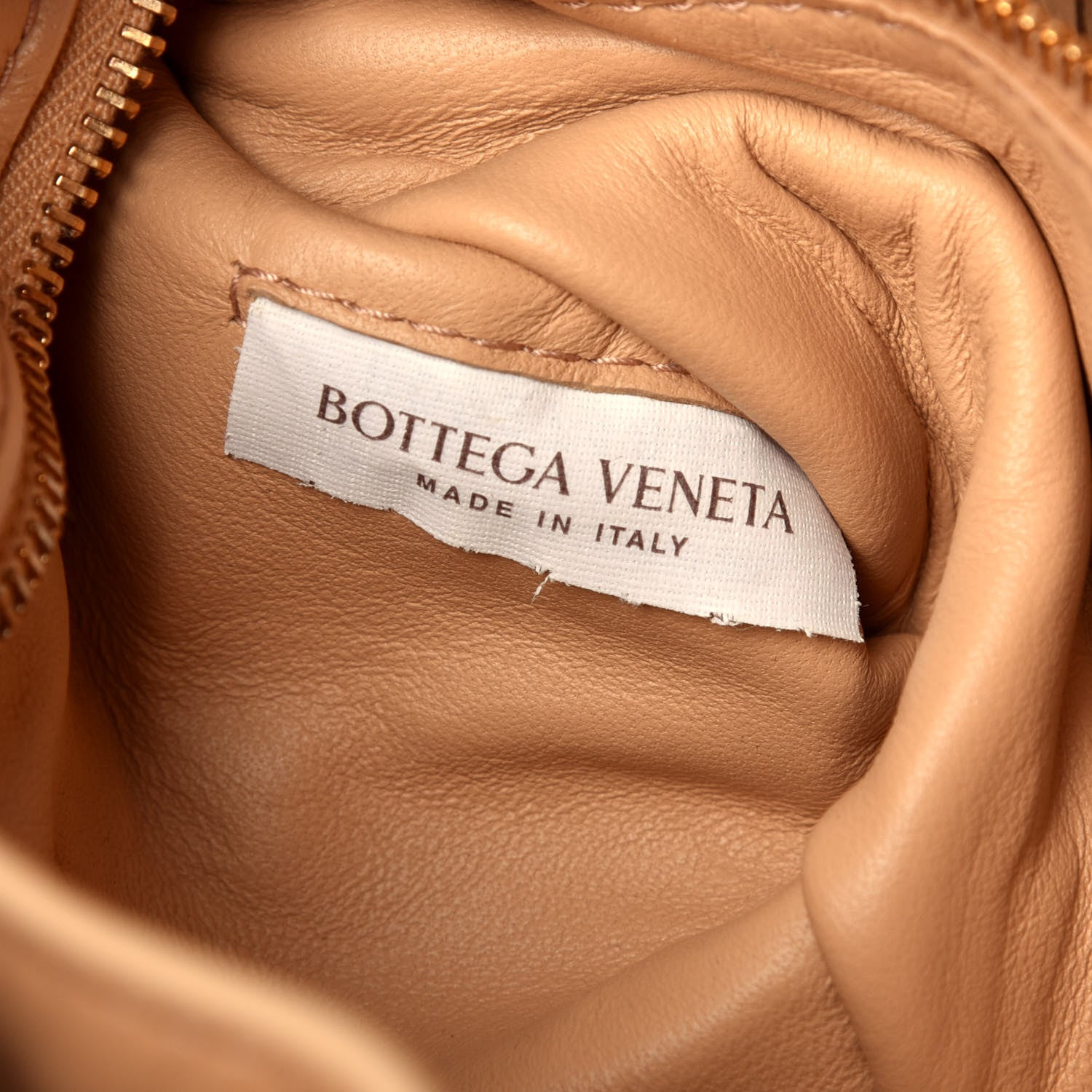 Bottega Veneta Nappa Maxi Intreccio Padded Cassette Crossbody Bag Almond 7 of 10