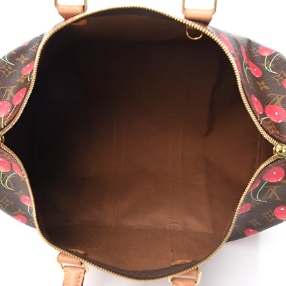 Louis Vuitton Monogram Cerises Keepall 45 4 of 12