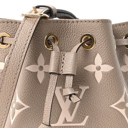 Louis Vuitton Empreinte Monogram Giant Nano Noe Tourterelle Creme 6 of 8