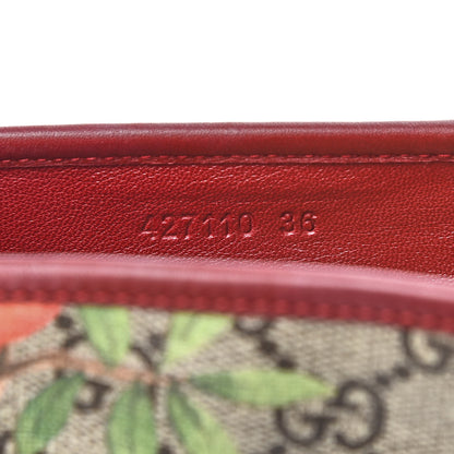 Gucci GG Supreme Monogram Tian Womens Espadrilles 36 Beige Multicolor Red 9 of 9