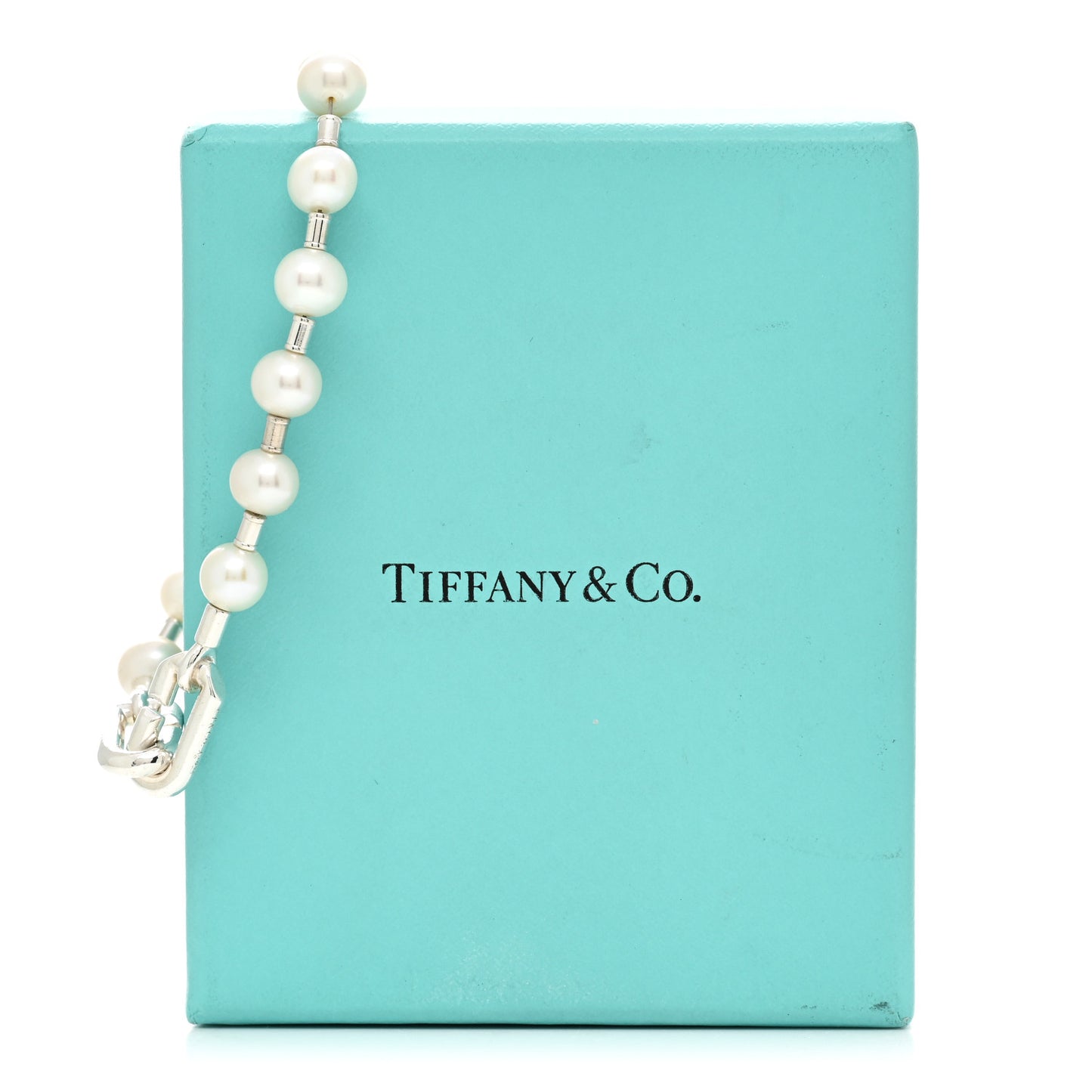 Sterling Silver Pearl 7-8mm HardWear Bracelet