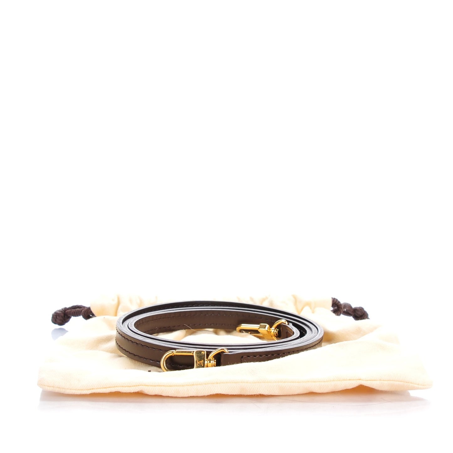 Calfskin 12mm Shoulder Strap Brown