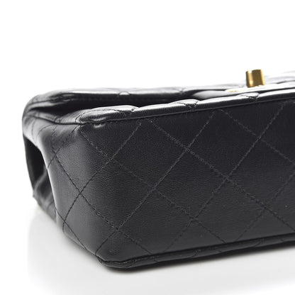 Chanel Lambskin Quilted Mini Rectangular Flap Black 6 of 11