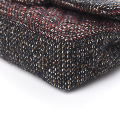 Chanel Tweed Quilted Medium Double Flap Multicolor 9 of 10