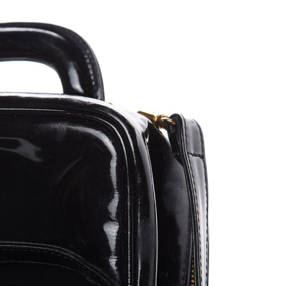 Chanel Patent CC Vanity Cosmetic Case Black 12 of 15