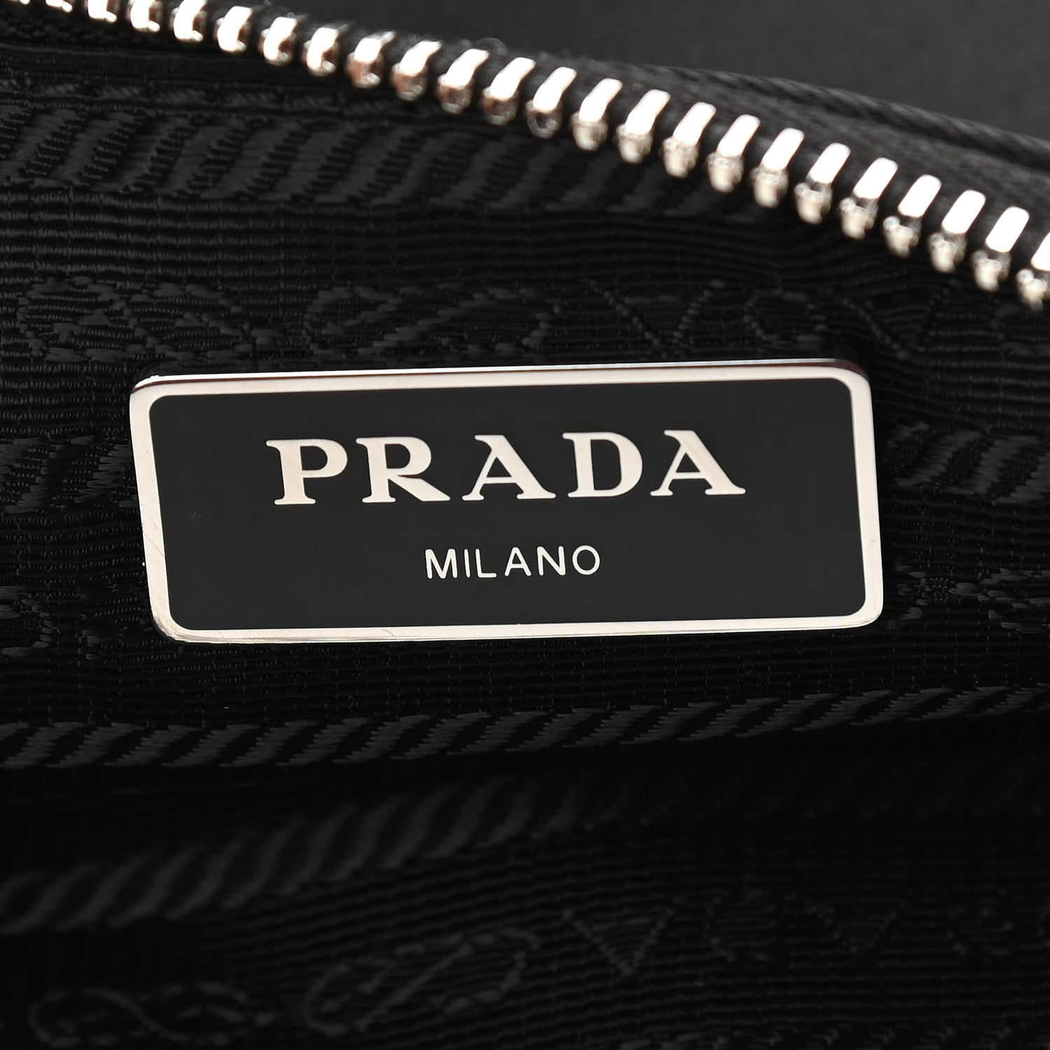 Prada Nylon Shoulder Bag Black 6 of 10
