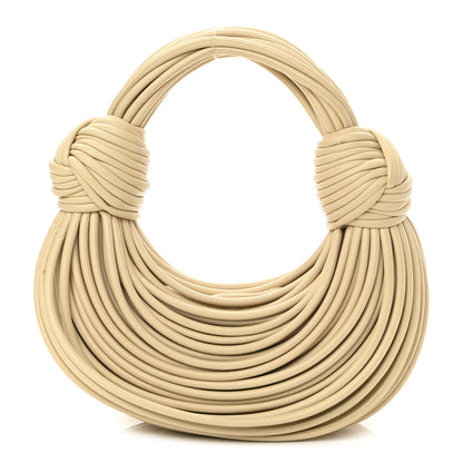 Bottega Veneta Nappa Mini Tubular Double Knot Porridge 1 of 12
