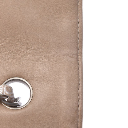 Chanel Nylon Medium Travel Flap Light Beige 12 of 17