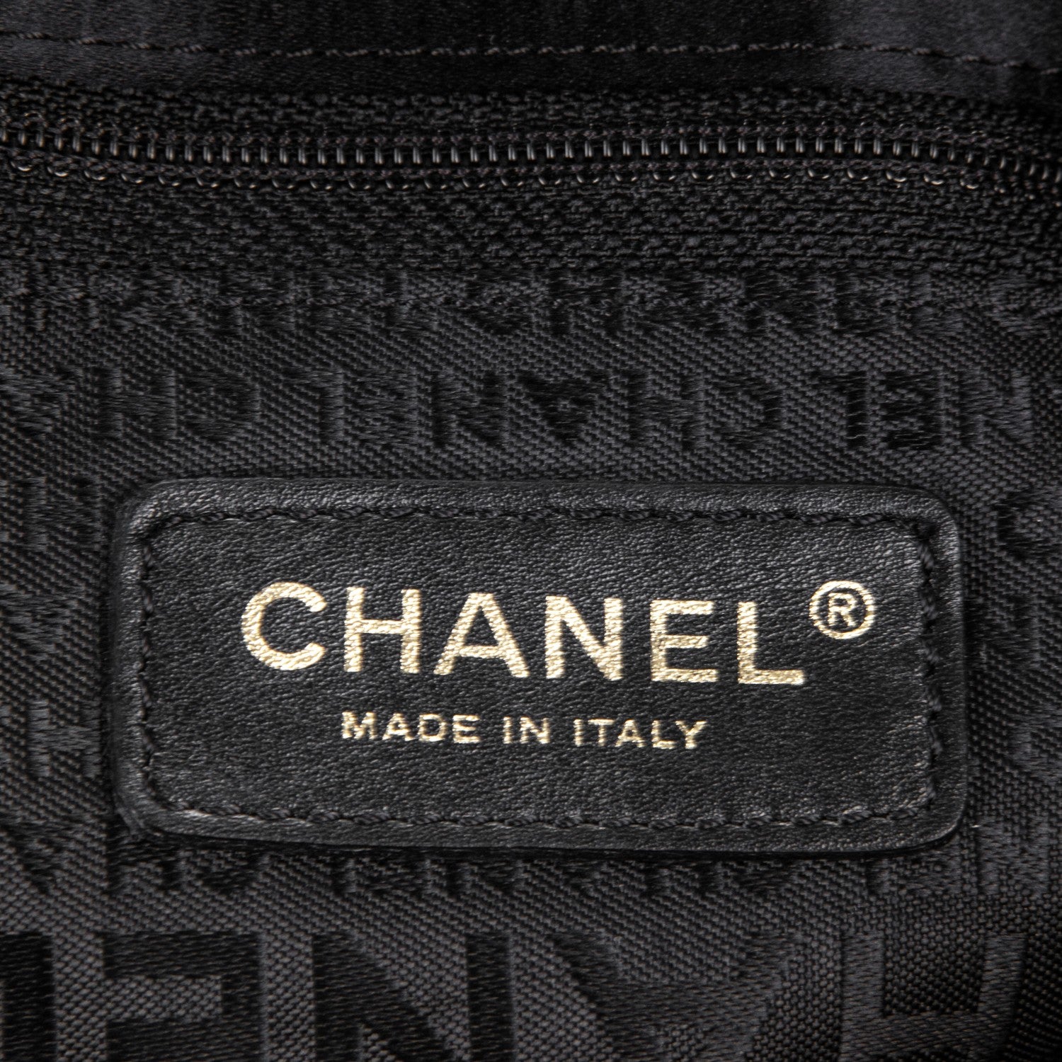 Chanel Satin XL Coco Cabas Black 6 of 7