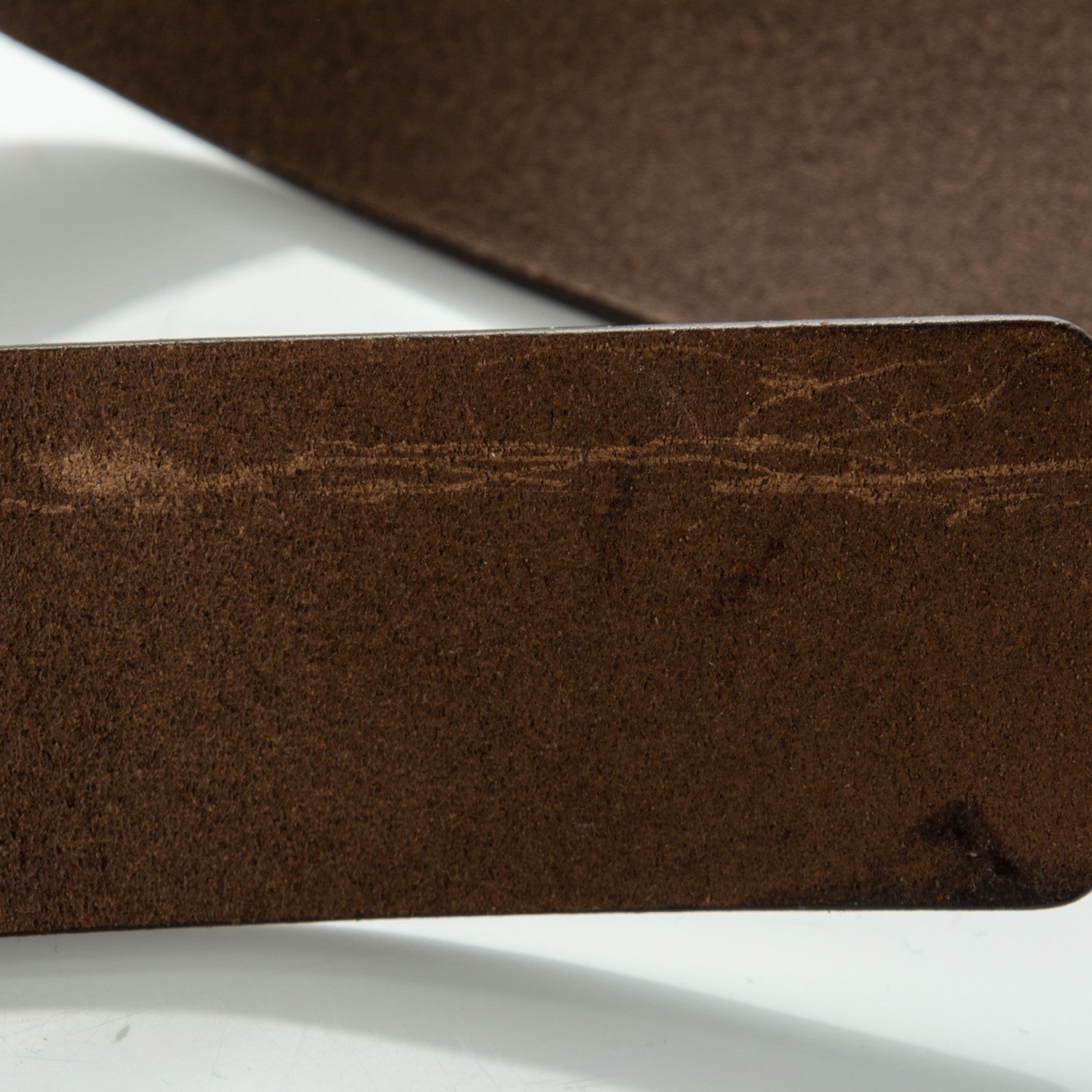 Gucci Calfskin Square G Belt 90 36 Dark Brown 6 of 6